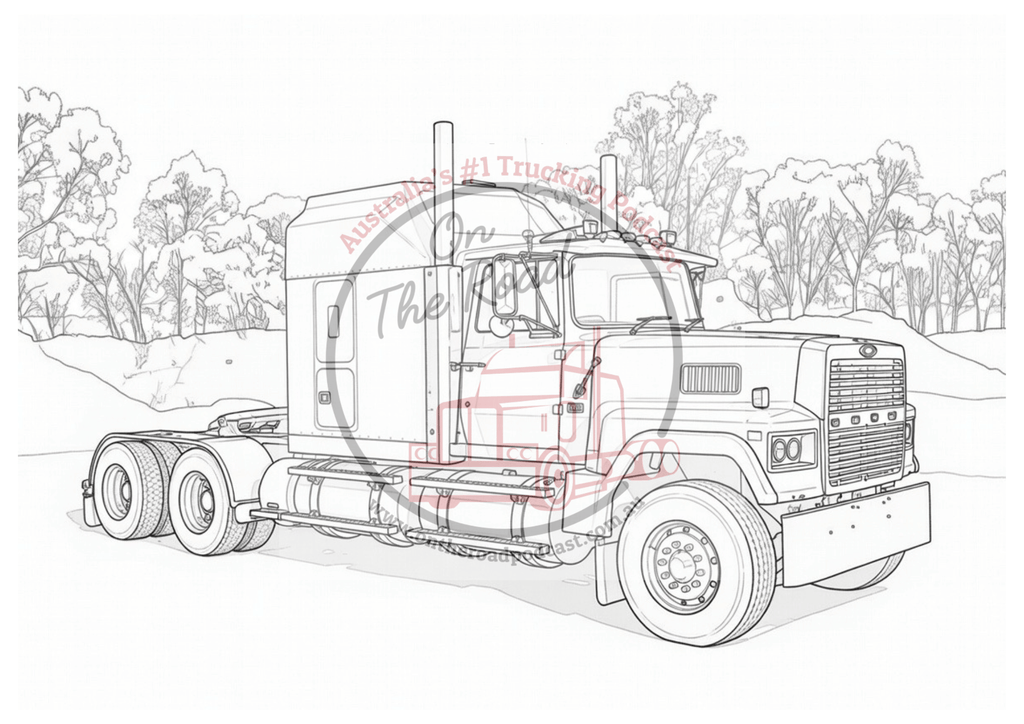 Truck Drawings Bundle 3