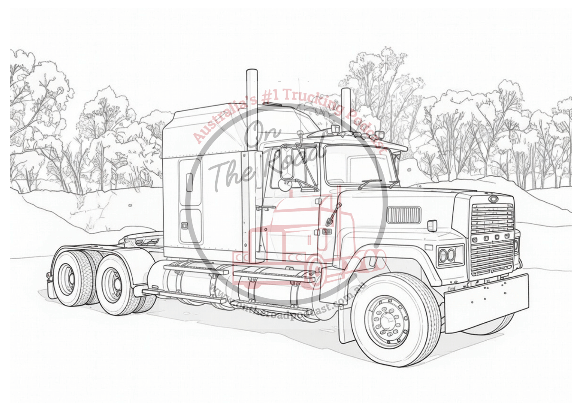 Truck Drawings Bundle 3