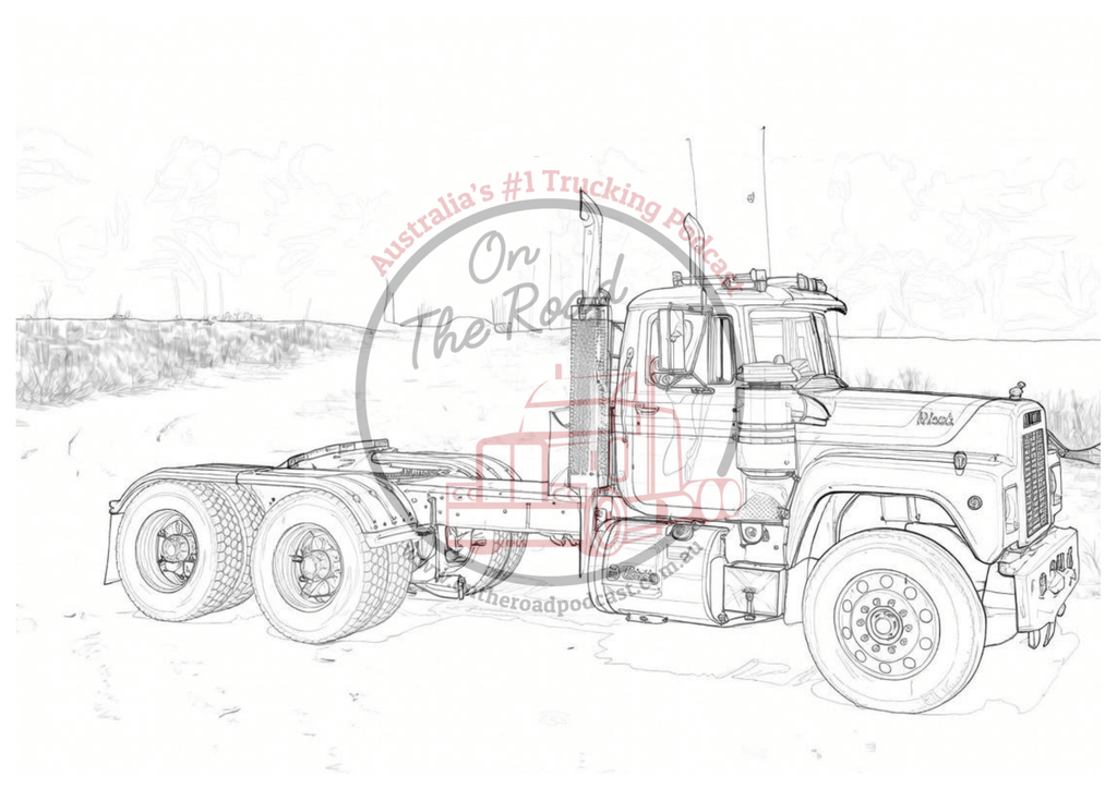 Truck Drawings Bundle 3