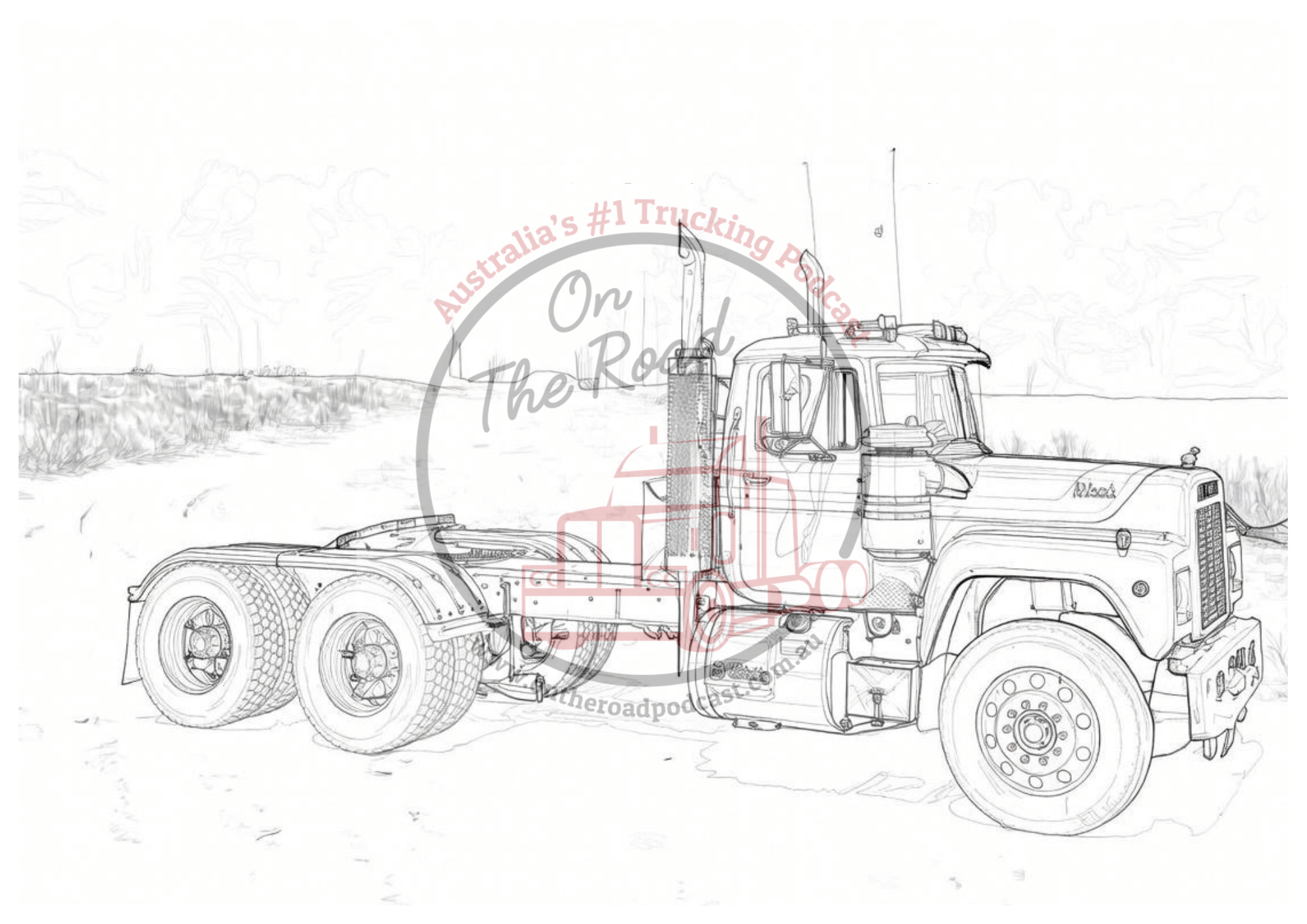 Truck Drawings Bundle 3