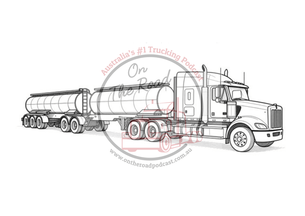 Truck Drawings Bundle 4 Tankers