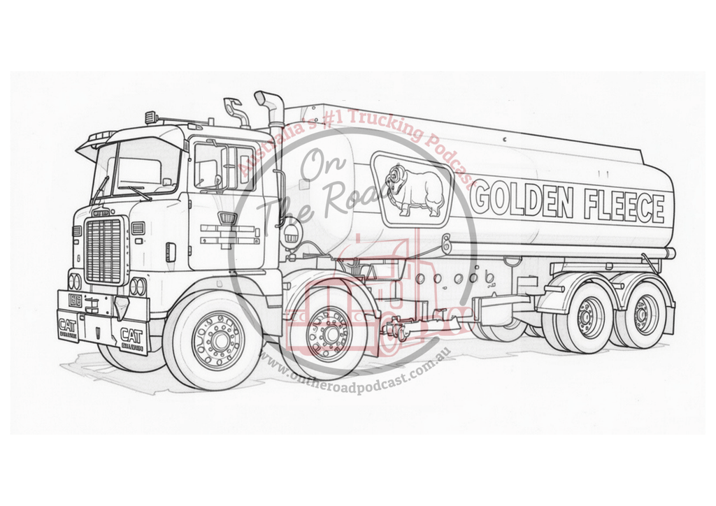 Truck Drawings Bundle 4 Tankers