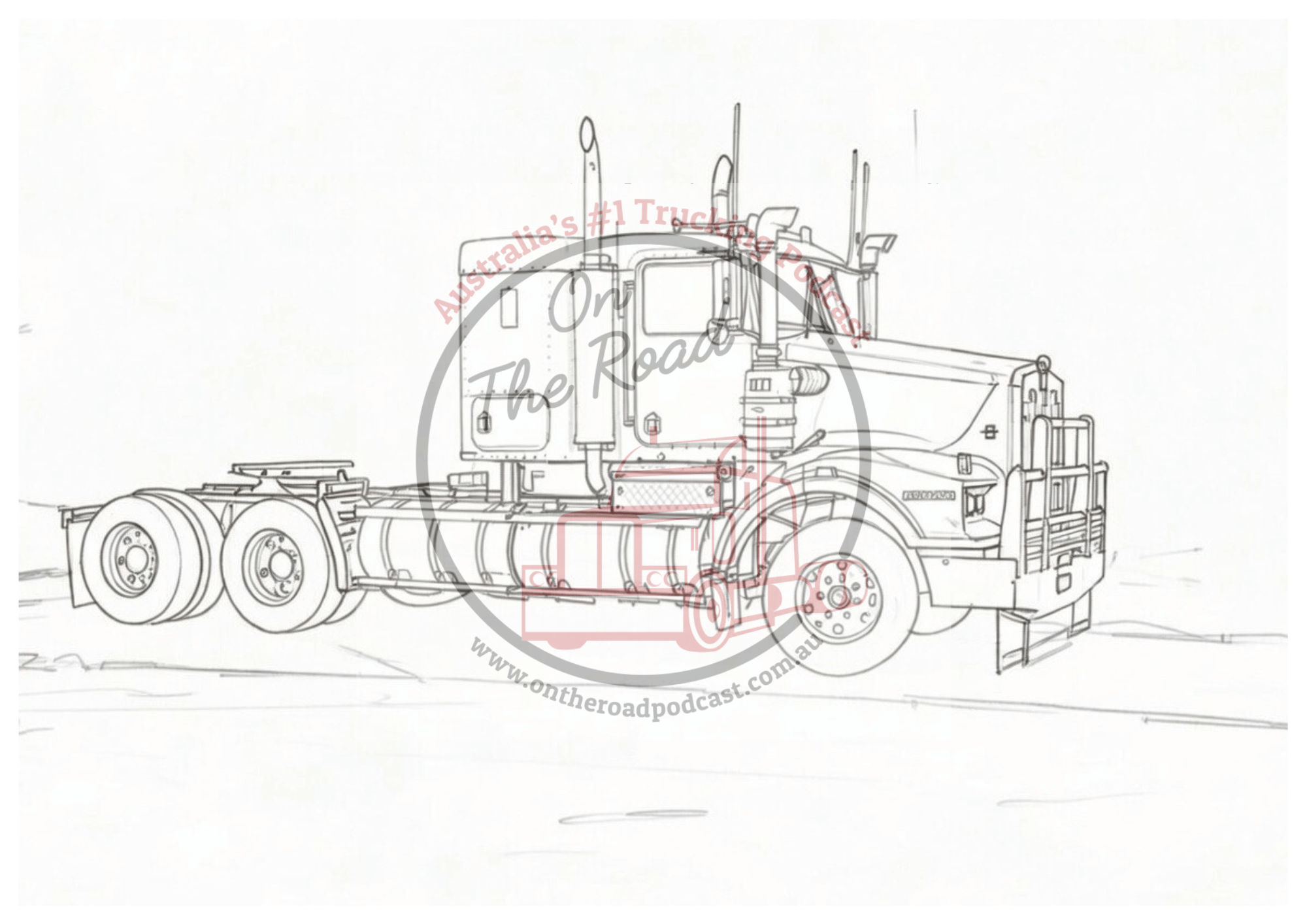 Truck Drawings Bundle 3