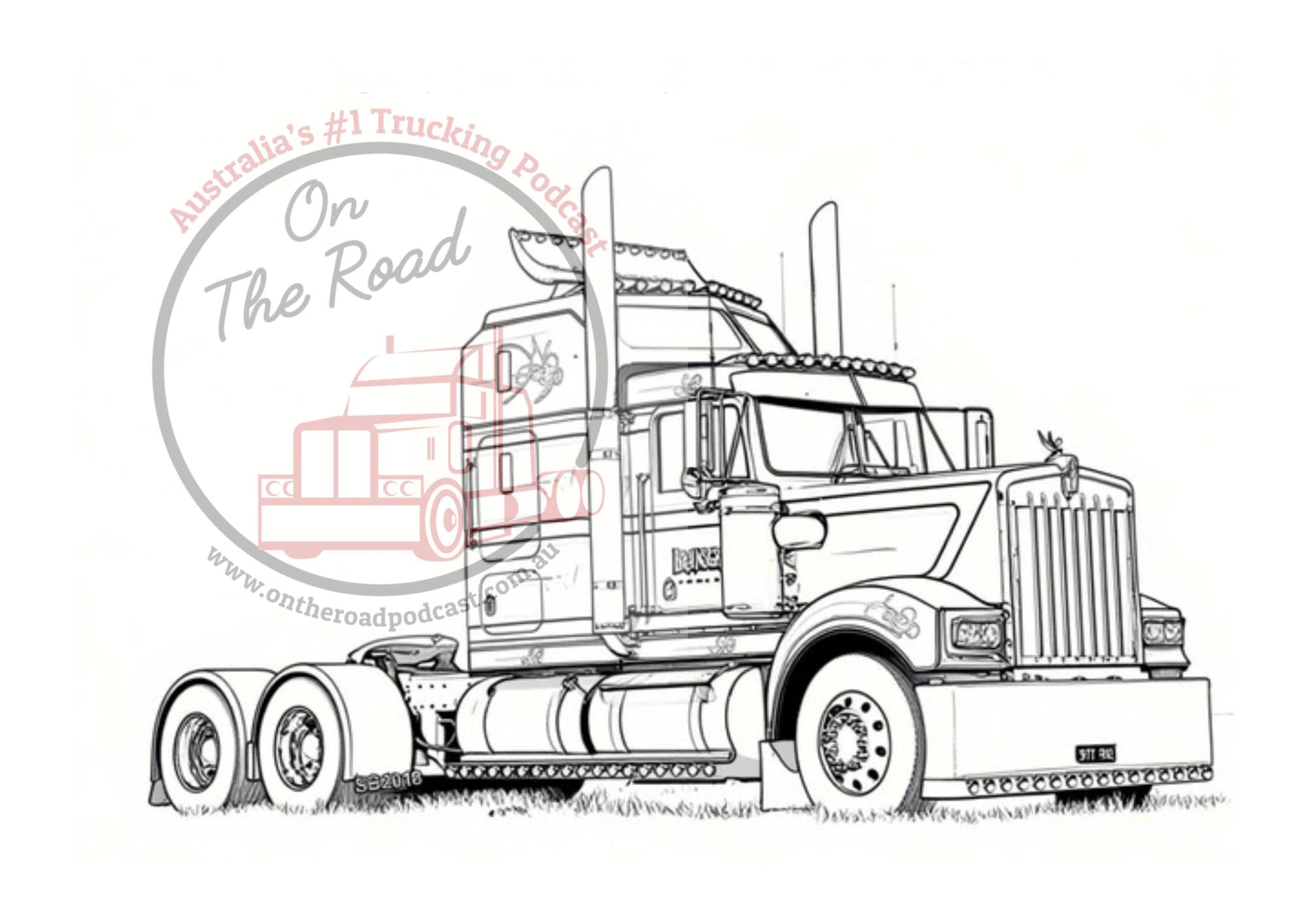 Truck Drawings Bundle 1