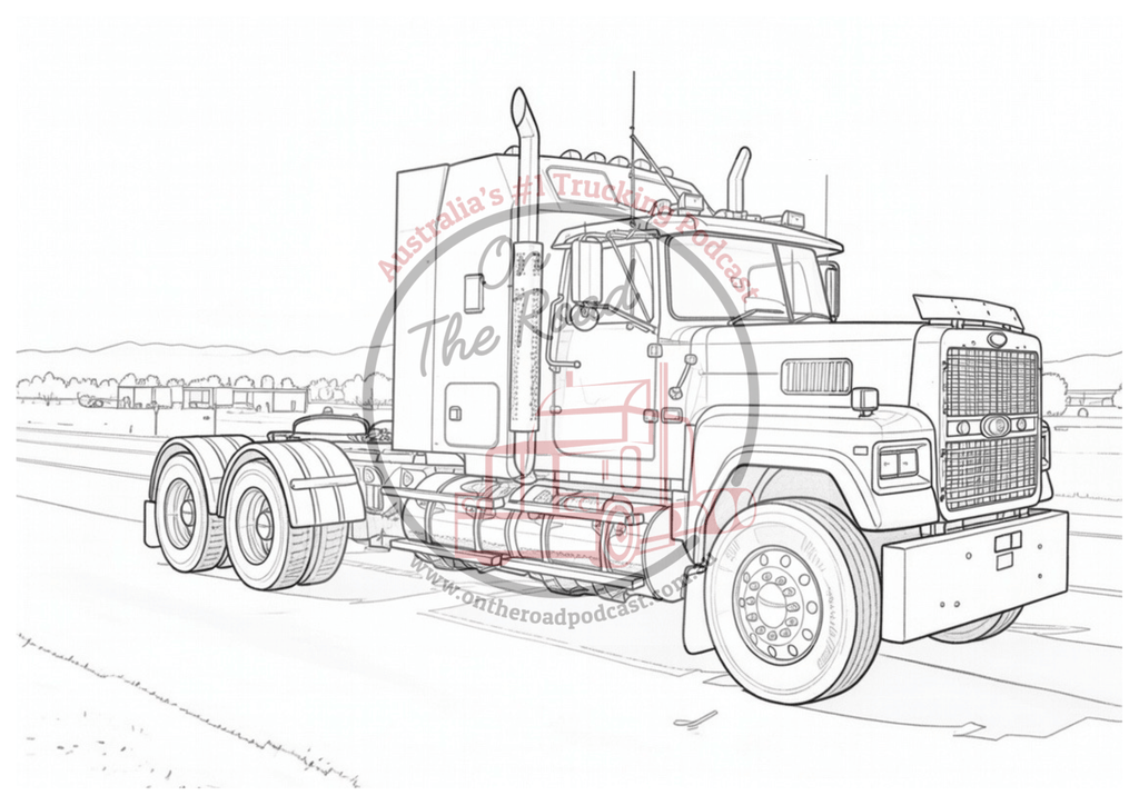 Truck Drawings Bundle 3