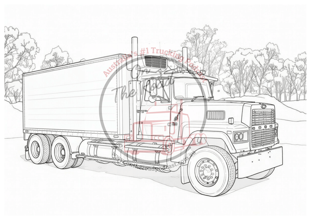 Truck Drawings Bundle 3