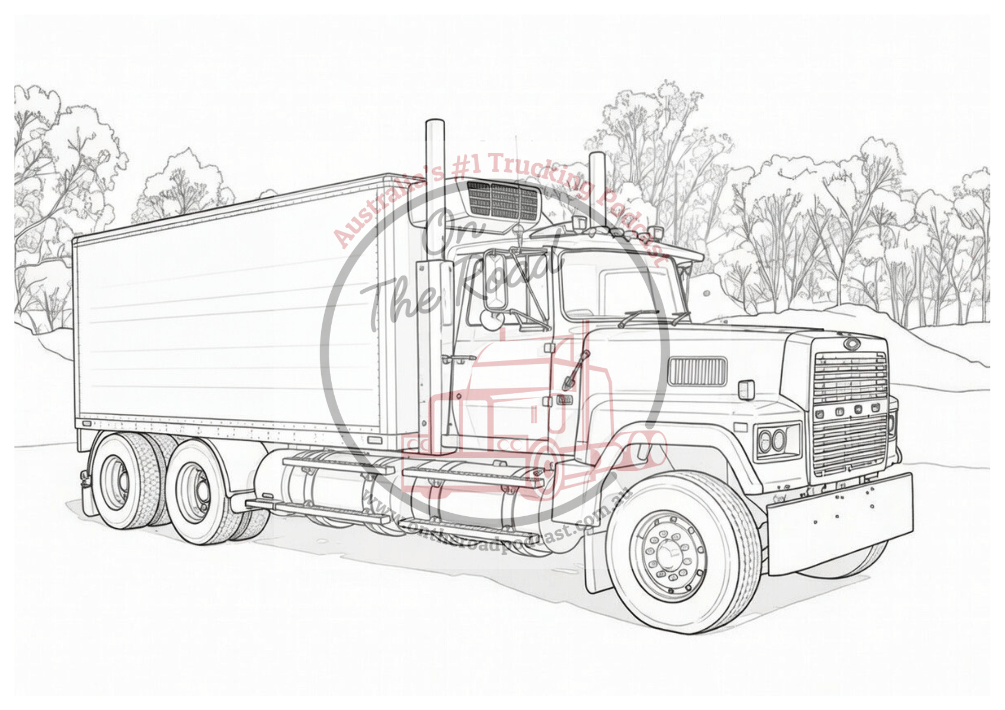 Truck Drawings Bundle 3