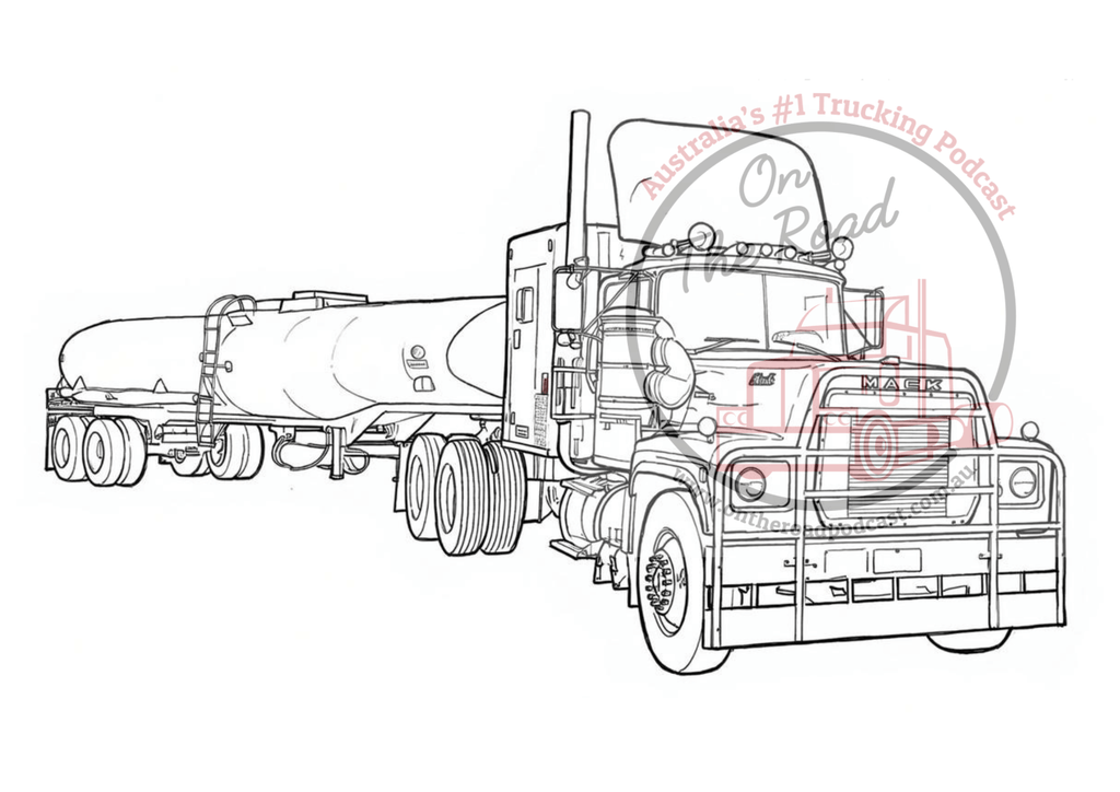 Truck Drawings Bundle 4 Tankers