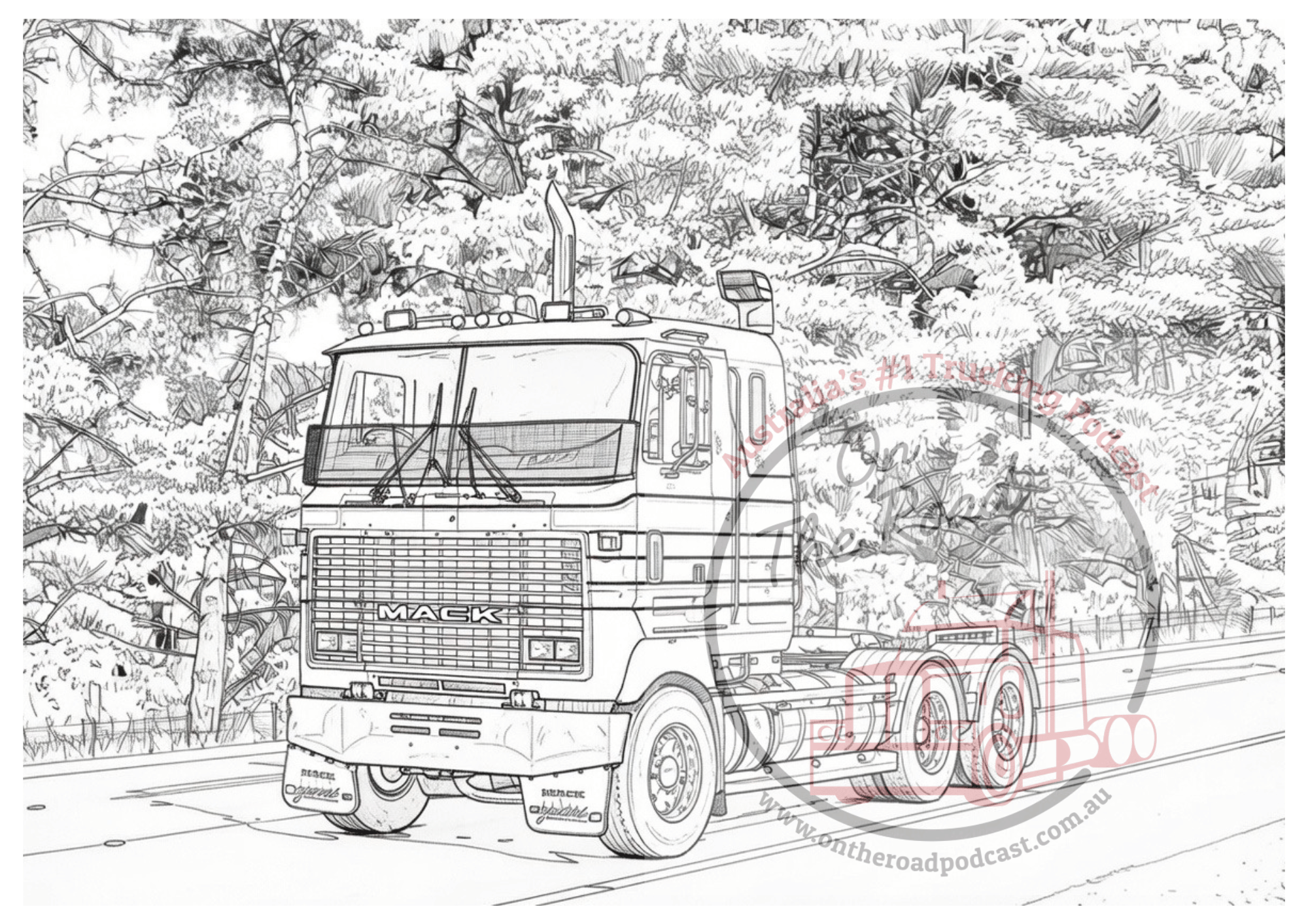 Truck Drawings Bundle 3